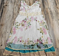 WOMEN IVORY LACE DRESS CHEST 32"