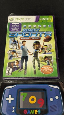 SEALED Kinect Sports Season 2 Microsoft Xbox 360 Brand New