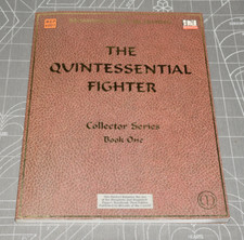 The Quintessential Fighter D&D WotC Dungeons & Dragons 3rd Edition D20 System