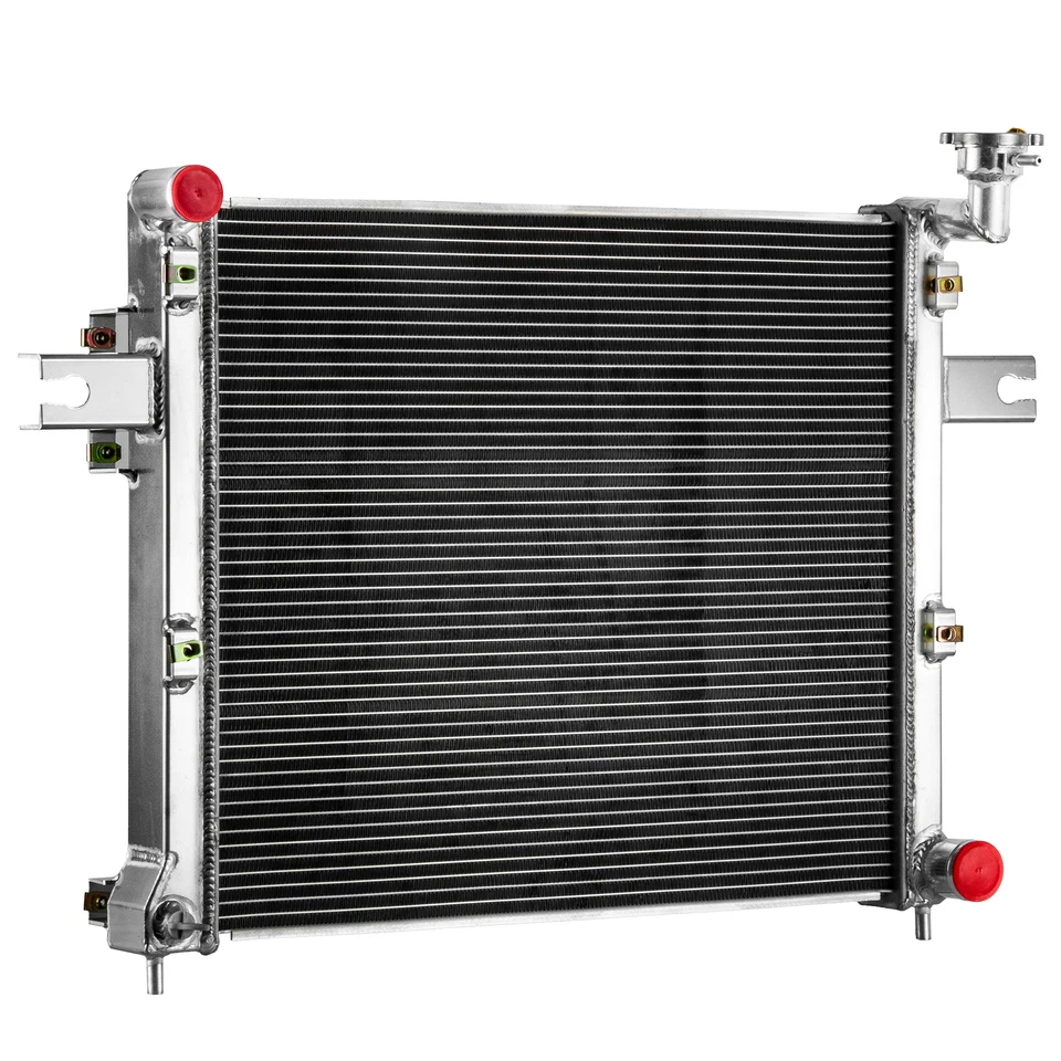 4 Row Aluminum Radiator Fit Jeep 2005-2010 Grand Cherokee 2006-2010,08 Commander Foto 3 de 4