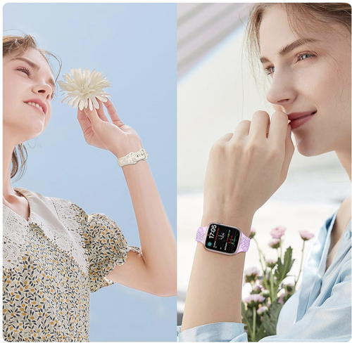 For Apple Watch Silicone Strap Series 11 10 9 8 7 6-1 Ultra SE 38 41 42 44 49 mm - Picture 4 of 49