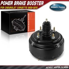 New Power Brake Booster Without Master Cylinder For Chevrolet Corvette 1968-1976