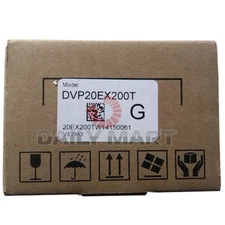New in Box Delta DVP20EX200T PLC Module 100KHz 8DI/6DO/4AI/2AO
