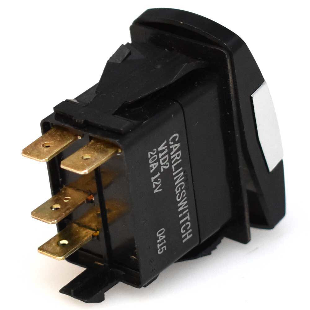 Carling Boat Rocker Switch Livewell Aft Recirculating ON/OFF 20A 12V