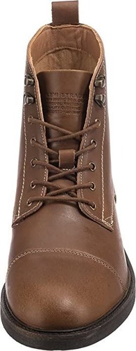 Levi's Emerson 2.0 Mediano Cuero Marrón Para Hombres Botas al Tobillo Medio con Cordones - Imagen 4 de 6