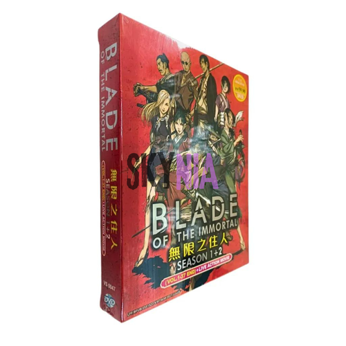 DVD Anime Blade of The Immortal Season 1+2 (Vol. 1-37 End) + Live Action Movie - Picture 2 of 5