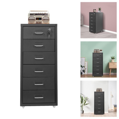 Vertikaler Aktenschrank, Metall Aktenschrank mit Schloss, Aktenschrank NEU USA - Bild 11 von 24
