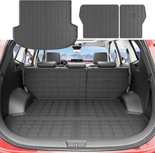 For 2021-2023 Hyundai Santa Fe Backrest Mat Trunk Liners All Weather Cargo Mats For 2021-2023 Hyundai Santa Fe Backrest Mat Trunk Liners All Weather Cargo Mats