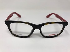 CARRERA EYEGLASSES FRAME CARRERINO 51 HNJ 47-15-125 Red Tortoise Kids Child 6716