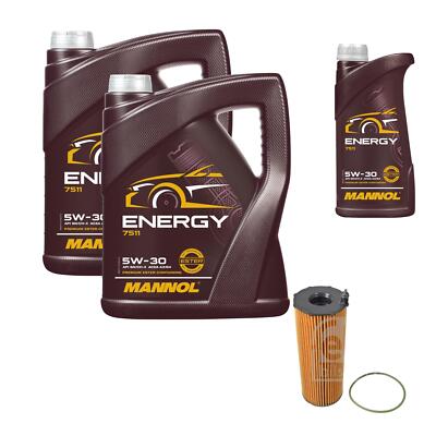 Inspektionspaket 11L Energy 5W-30 für Audi A6 Allroad 3.0 TDI quattro 2.7 A4