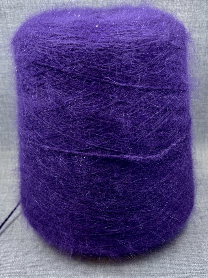 Angora hilo superfino sobre cono, 100g/500 m - 80/20% angora/poliamida, por 100g Foto 3 de 4