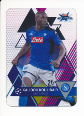 2019-20 Topps Crystal Champions League #66 KALIDOU KOULIBALY - SSC Napoli