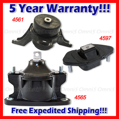 L597 For 08-12 Accord/09-13 TSX 2.4L MANUAL Front Motor, Lower