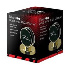 Ultra Pro: Hockey Puck Gold Base Display Holder