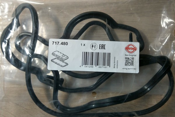 Ventildeckeldichtung Elring 717.480 FüR VW Crafter Transporter IV LT 2.5TDI-image