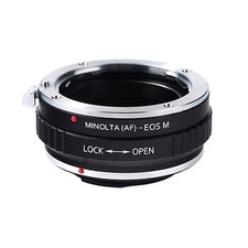 K F Concept Lens Mount Adapter for Minolta AF Mount Lens to Canon EOS M Cameras