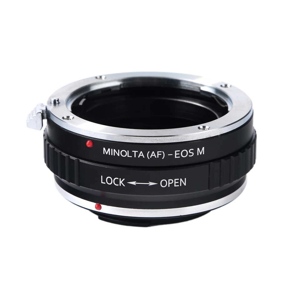 K&F Concept Lens Mount Adapter for Minolta(AF) Mount Lens to Canon EOS M Camera - Image 2 of 4