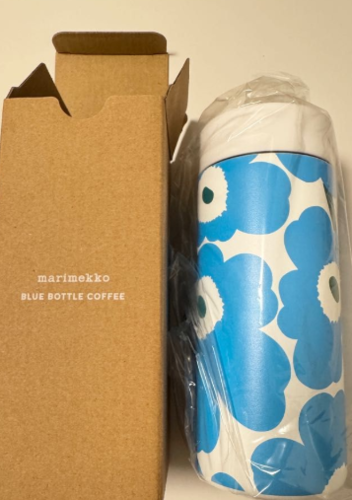 Marimekko Blue Bottle Coffee Unikko Tumbler Compact Design