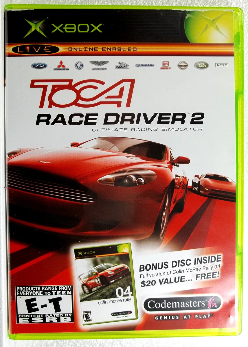 TOCA Race Driver 2 XBOX Complete Clean Tested Fast Shipping