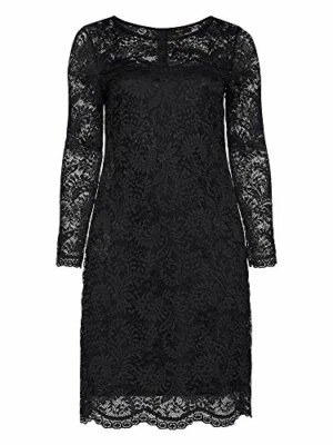 sheego Damen Cocktailkleid Gr. 48 Spitze Abendleid Spitzenkleid Etuikleid Kleid - Bild 1 von 4