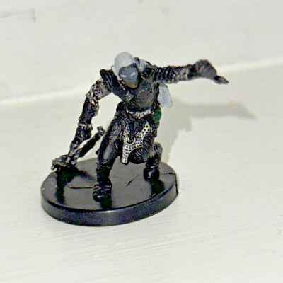 Dungeons & Dragons D&D Miniatures Underdark DROW ARCANE GUARD #47 NC