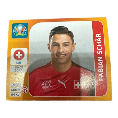 Panini Euro 2020 - Fabian Schär Switzerland Nr. 51 - Schweiz