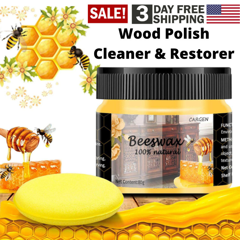 Wood Finishing Wax Cleaner Polish Restorer Floor Table Furni
