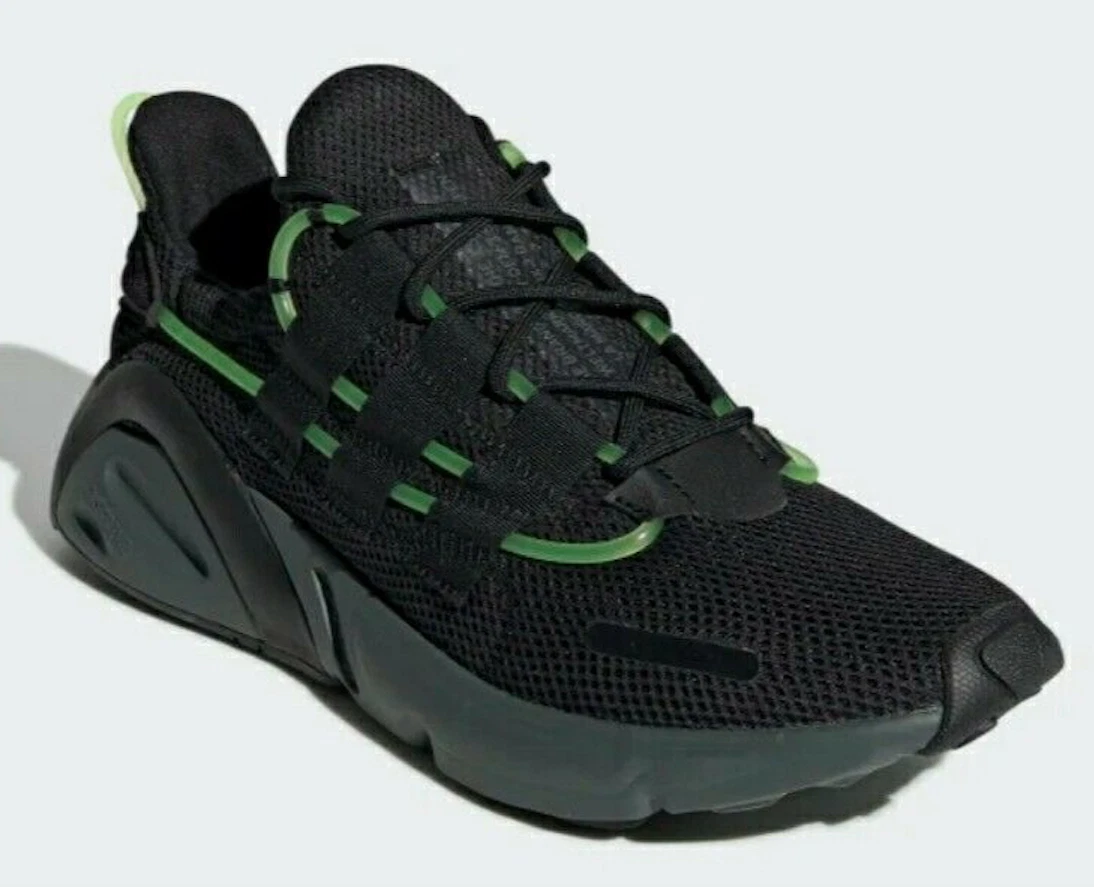 Adidas Originals LXCON Black Green Running Shoes For Men Size 13