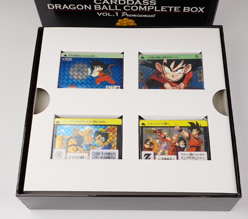 BANDAI - 新品CARDDASS DRAGON BALL COMPLETE BOX vol1 Bandai Dragon Ball Carddass Complete Box Vol.1 | eBay