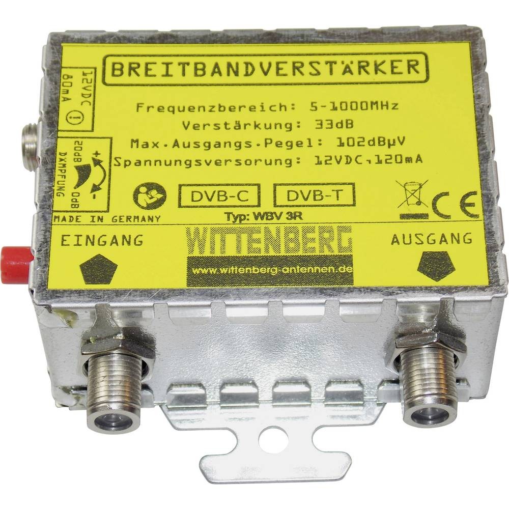 Amplificateur TNT WBV-3R pour corriger une image saccadée à la maison