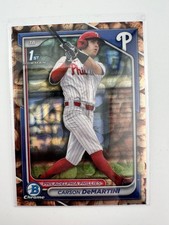 2024 Bowman Draft - Chrome Carson DeMartini #BDC-89 Peanuts Refractor (RC)
