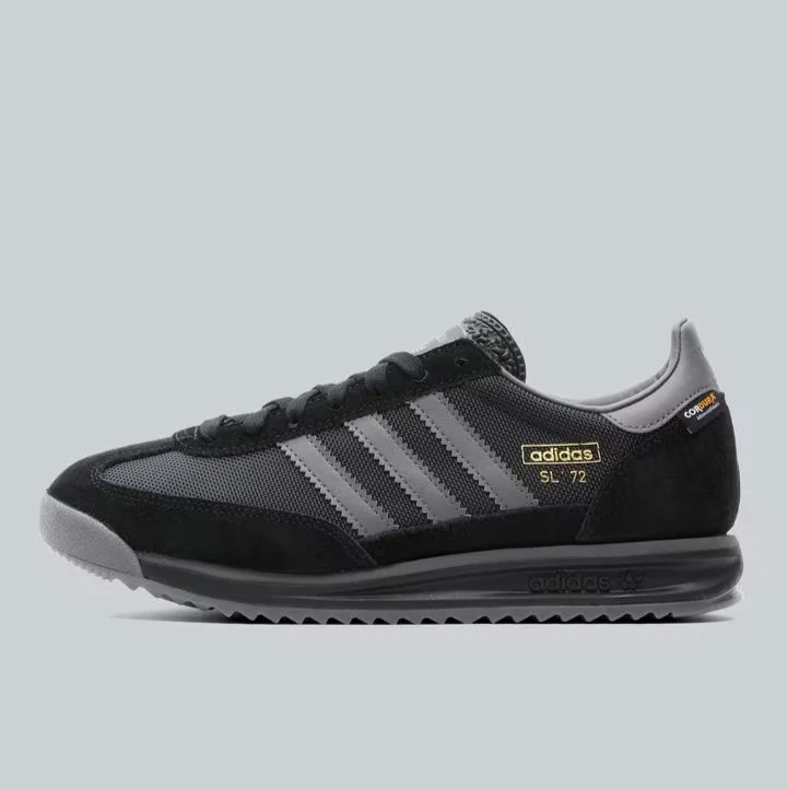 adidas Originals SL 72 RS Cordura in Black and Grey Limited Stock