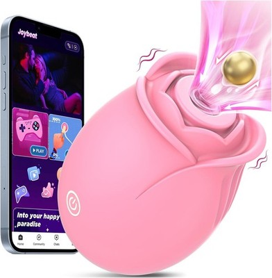 pink vibrating toy Remote Control Vibrator For Couples – Wearable Panty Vibrator With App  Control, 9 Modes, Quiet & Soft Silicone