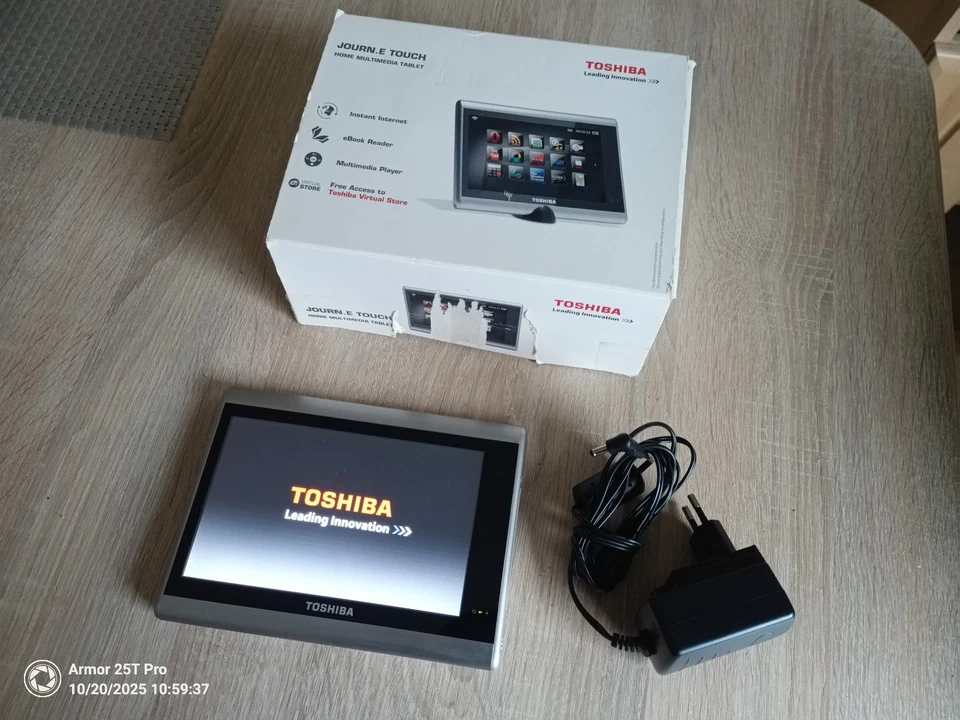 Toshiba Journ.E Touch Tablet  & OVP | Retro Media Player WLAN SD - Bild 3 von 4