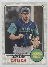 2017 Topps Heritage Minor League Edition Gray 7/25 Andrew Calica #109 fm0