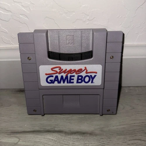 Super Game Boy Nintendo SNES Video Game Cartridge Adapter