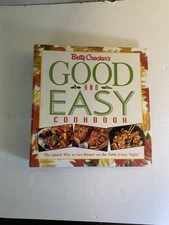 Vintage 1954 Betty Crocker's Good and Easy Cookbook 1st Edition 3 Ring Binder
