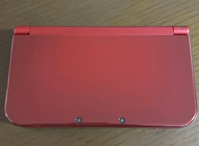 [Dual IPS] Nintendo 3DS XL Red Launch Edition Handheld-Spielsystem