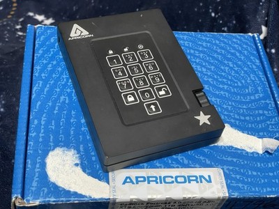 Solid State Drive Portable Durable & Secure Encryption Apricorn 1Tb Aegis SSD