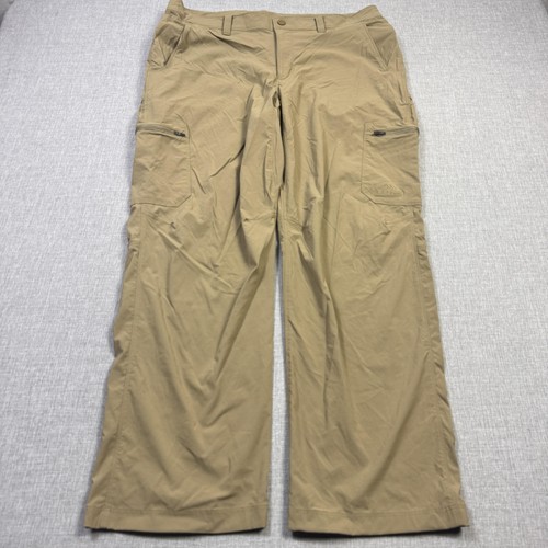 L.L. Bean Cresta Hiking Pants Standard Fit Cargo Pants Mens 36x30 Beige Trail