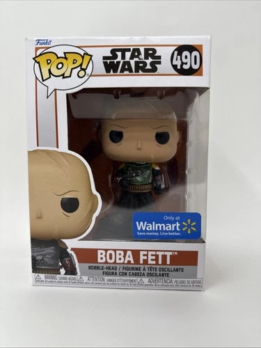 Funko Pop! Star Wars 490 Boba Fett Only At Walmart