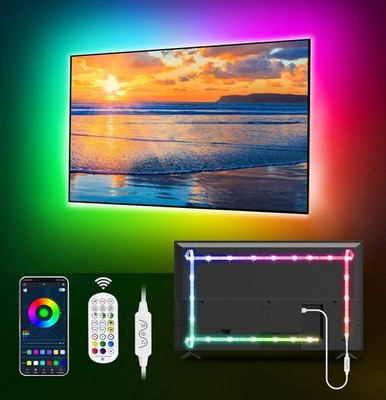 TV Led Lights, 5M for 55-70in Tvs, Music Sync Dream Color Changing LED Lights fo