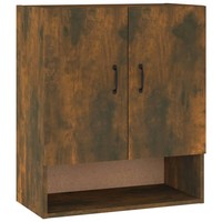 HäNgeschrank Wandschrank RäUchereiche 60X31X70 Cm Spanplatte