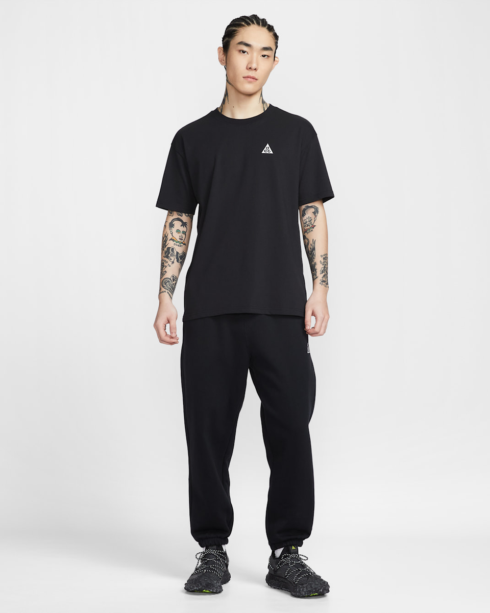 Nike ACG Men's Dri-FIT T-Shirt Black IH1289-010 Japan Size | eBay