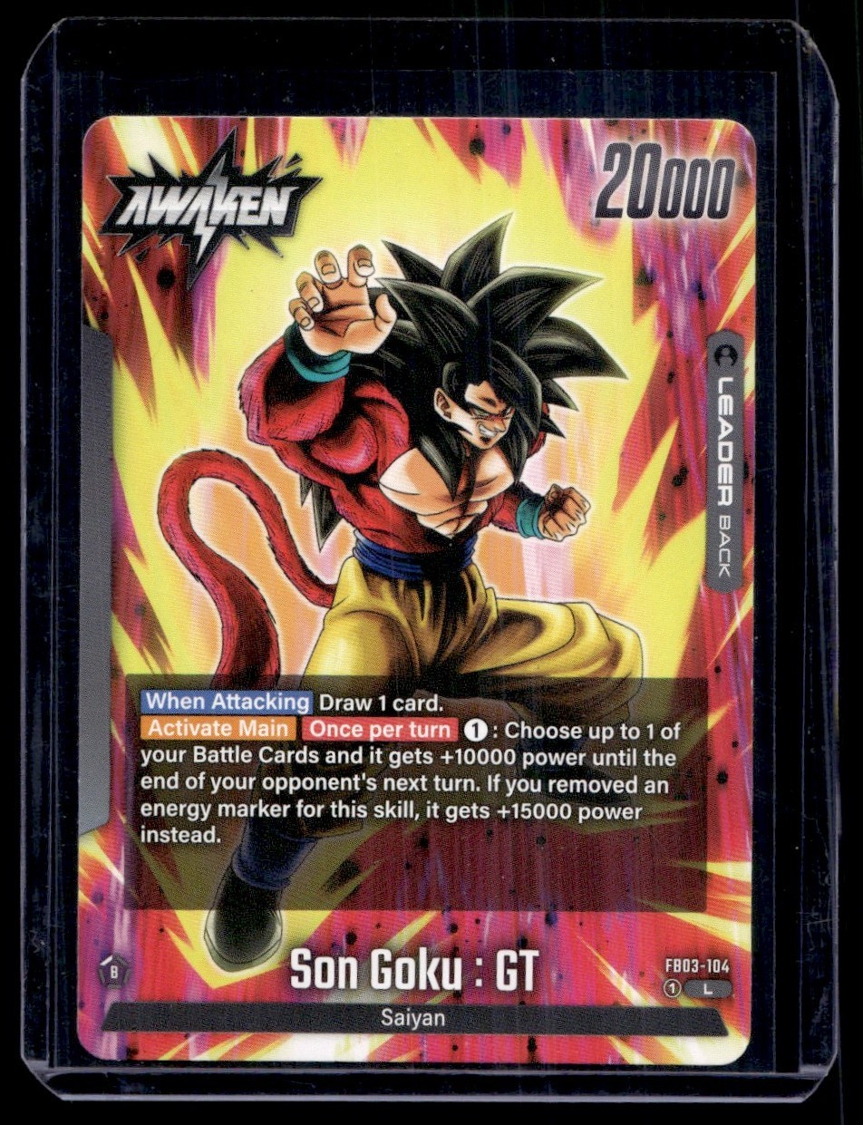 Juego de cartas Dragon Ball Super 2020 Son Gocu: GT Super Sayan 4 #FB03-104