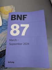 British National Formulary March 2024 September 2024. BNF 87