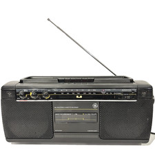 GE 3-5454B AM/FM Radio Portable Stereo Cassette Recorder Boom Boost TESTED