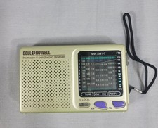 Bell  Howell MW.SW1-7 9 Band World Receiver Shortwave Radio AM/FM/TV/MW/SW