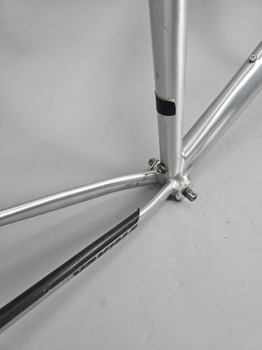 Rahmen Set Gravel bike Cyclocross Weltreise Aluminium Carbon cantilever 55 cm - Bild 14 von 20