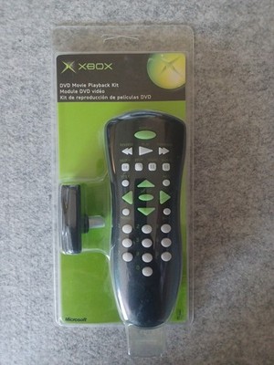 Genuine Original Microsoft Xbox DVD Movie Playback Kit Remote Control OEM New.